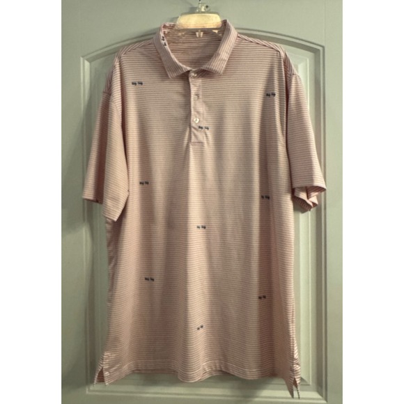 Onward Reserve Other - Onward Reserve Mens Ole Miss Hotty Toddy Golf Polo Shirt‎ Performance Large